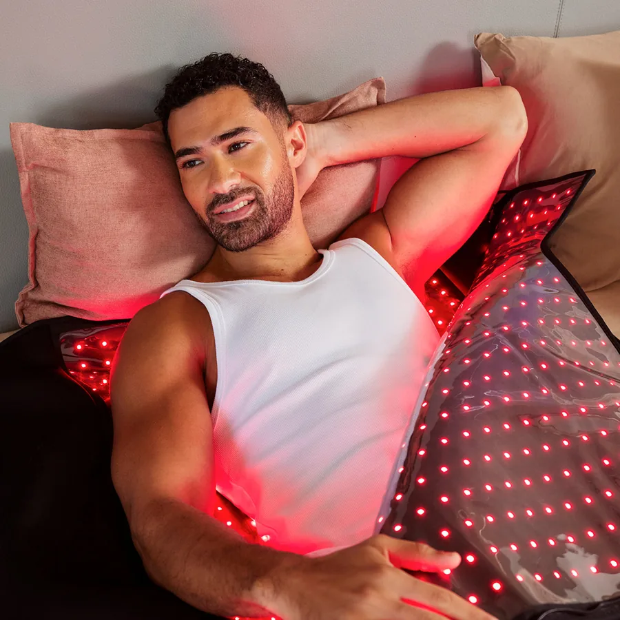 The BON CHARGE Red Light Therapy Blanket, additional view.