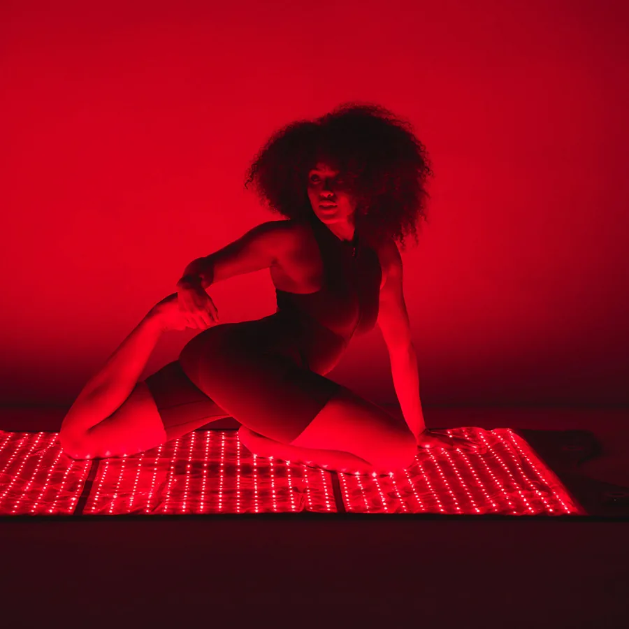 The HigherDOSE Full Body Red Light Mat, additional view.