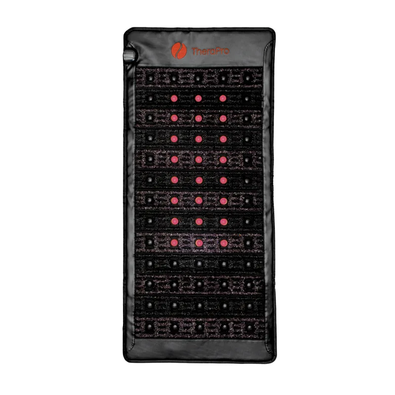 The Therasage TheraPro PEMF infrared red light pad, additional view.